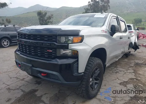 2019 Chevrolet Silverado 1500 Custom Trail Boss from USA, damaged, VIN 1GCPYCEF9KZ334113